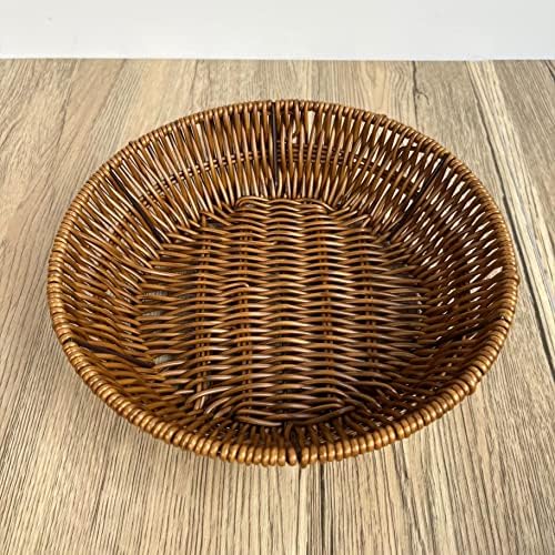 ANRUIDE Wicker Food Storage Baskets 2Packs