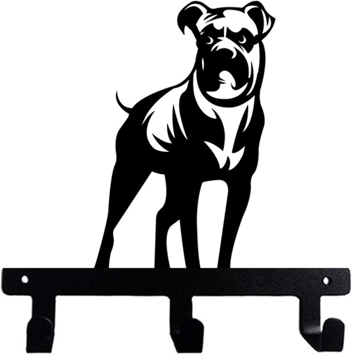 Fit Frenchie Boxer Dog Shaped Wall Hook