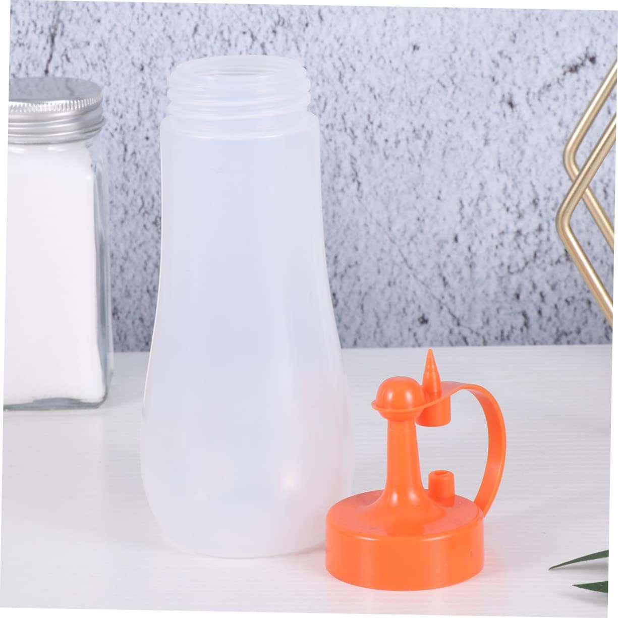 GRADENEVE 3 in 1 Condiment Squeeze Bottles Set