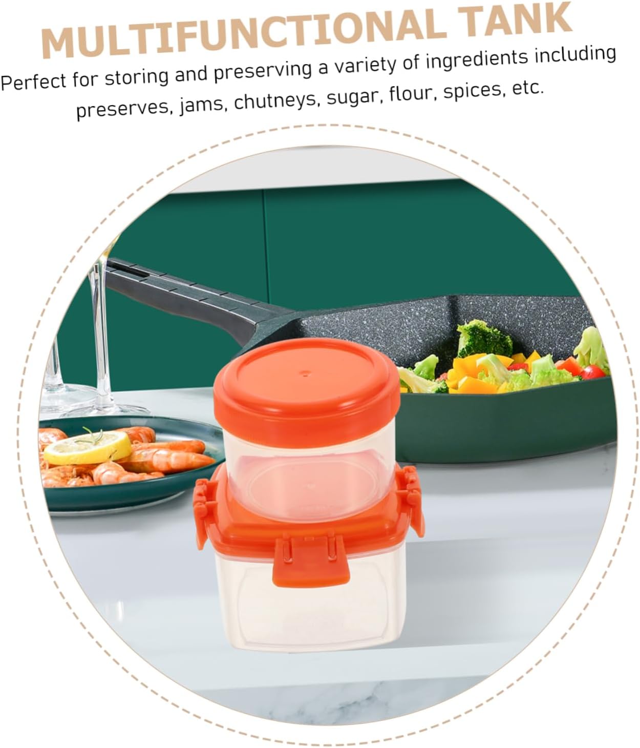 Zerodeko Durable Condiment Squeeze Bottles Set