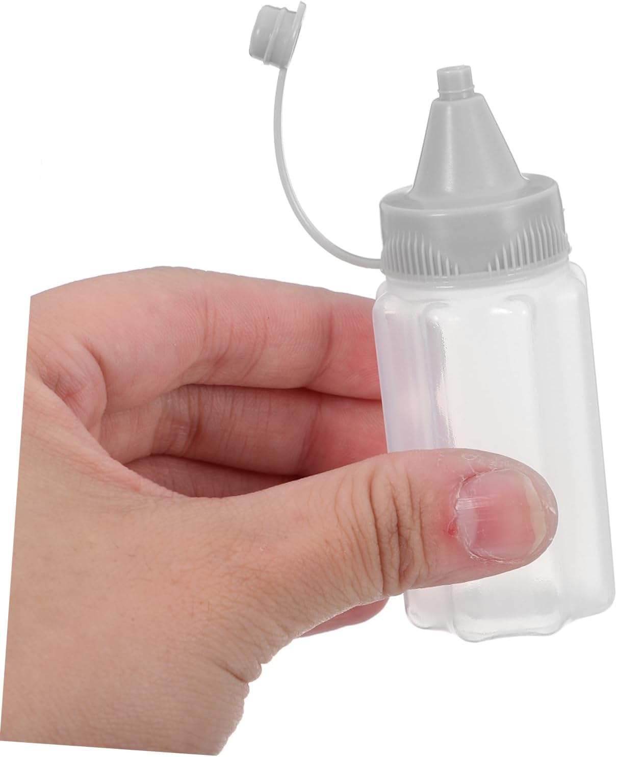 EXHUMKY 4PCS Reusable Condiment Squeeze Bottles