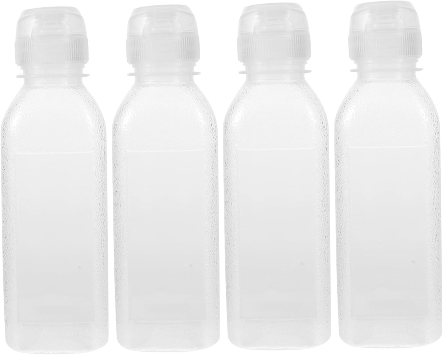 HOLIDYOYO Squeeze Bottles for Sauces Kitchen Oil Dispenser Set of 4