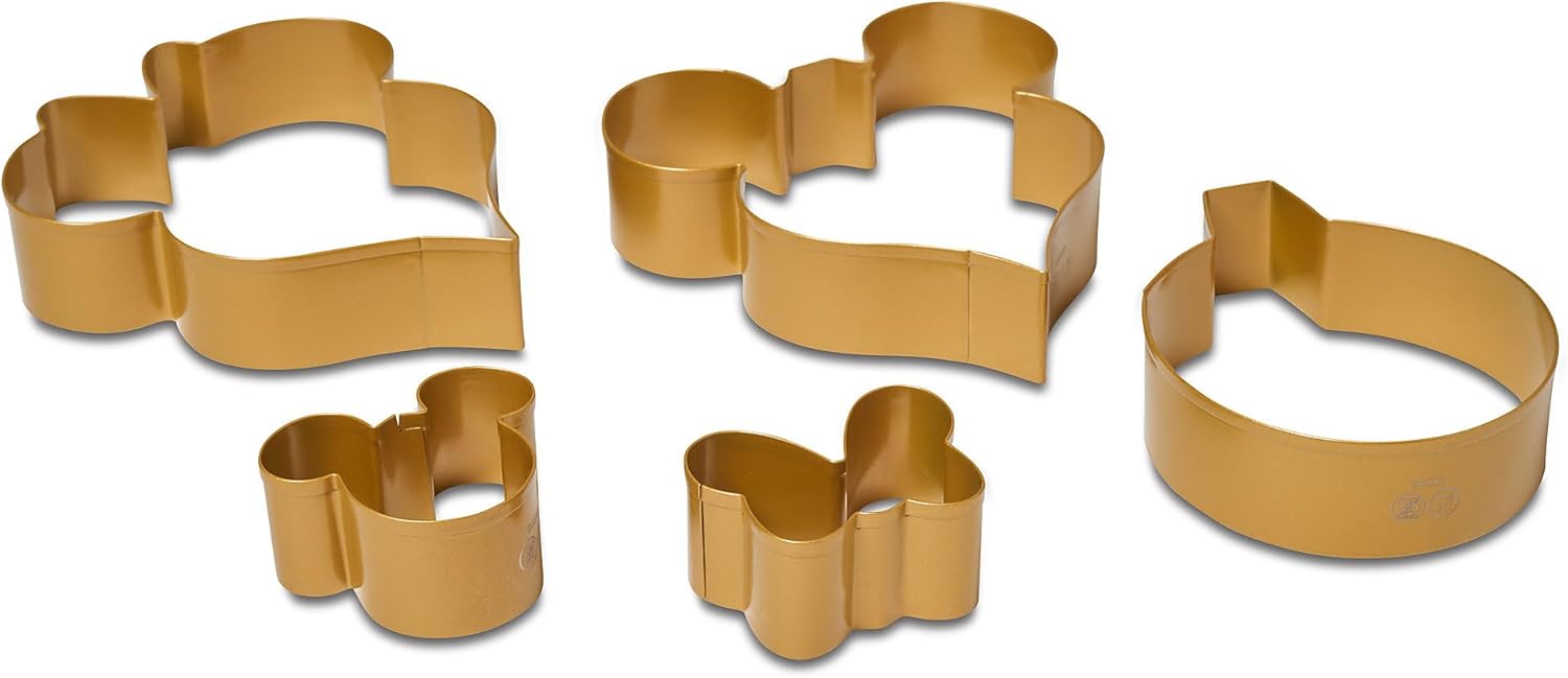 Disney Mickey and Minnie Mouse Holiday Cookie Cutter Set 1