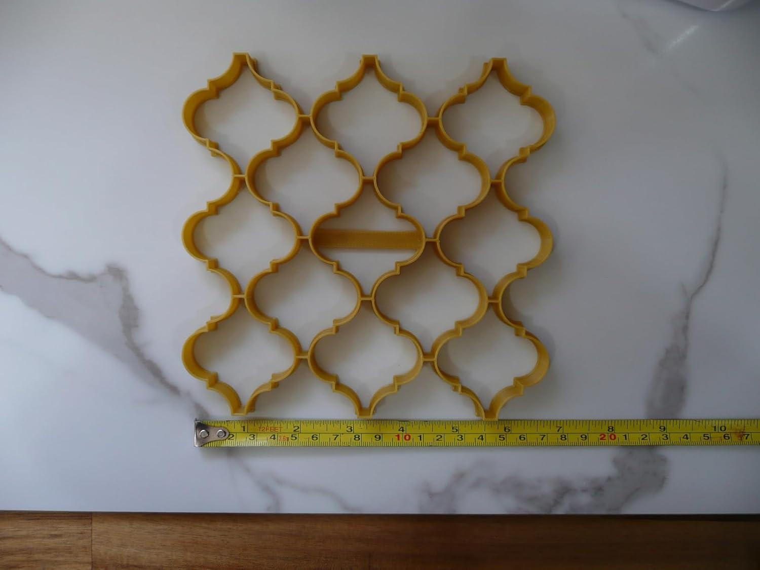 Arabesque Tile Cookie Cutters 225 Inch x 13 Made in USA