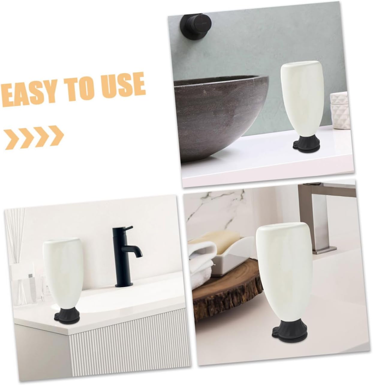 6pcs Flip Top Shampoo Caps for Bottles Replacement 1