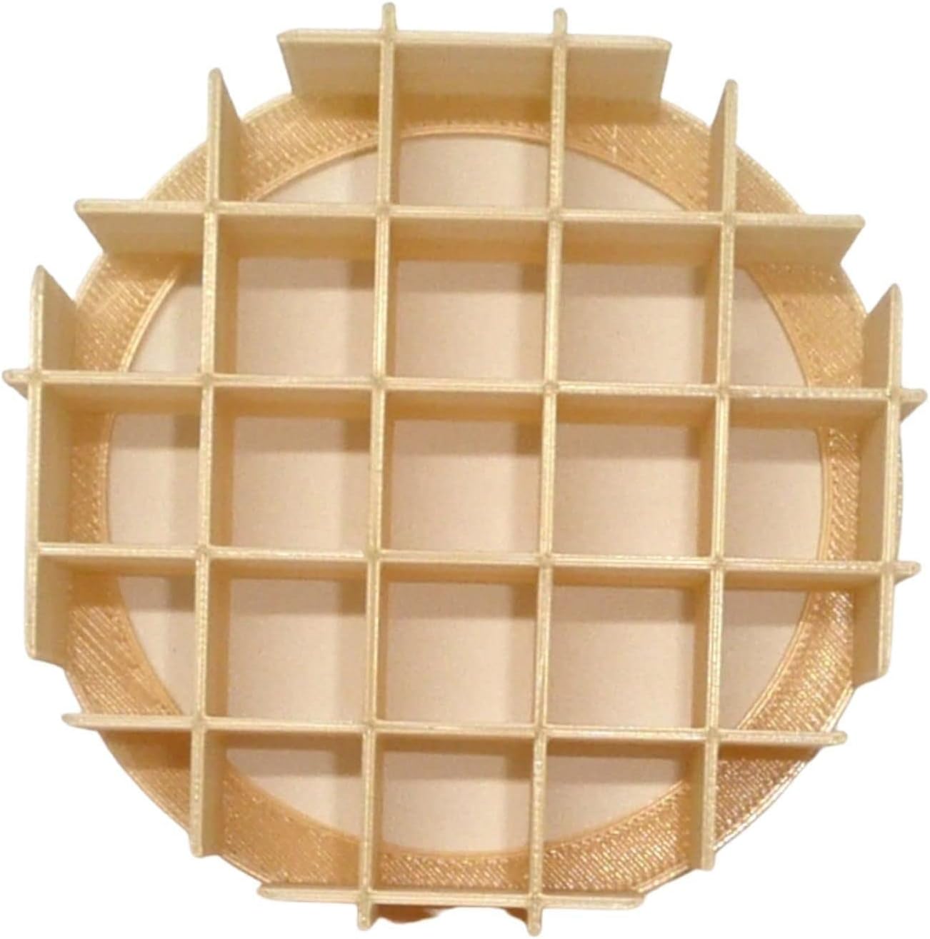 Mini Waffle Pattern Concha Cookie Cutter Made in USA
