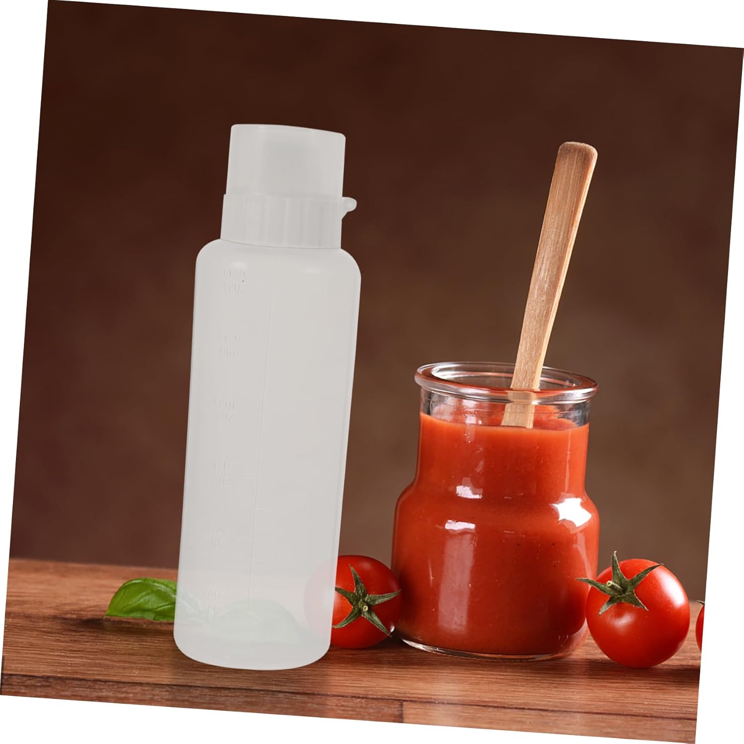 CIYODO 5-Hole Spill-Proof Condiment Squeeze Bottles