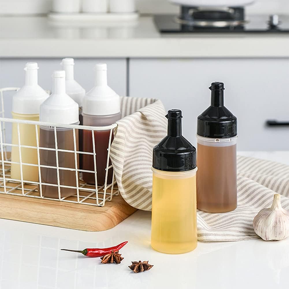 AKOAK 250 ml Squeeze Bottle for Condiments and Sauces