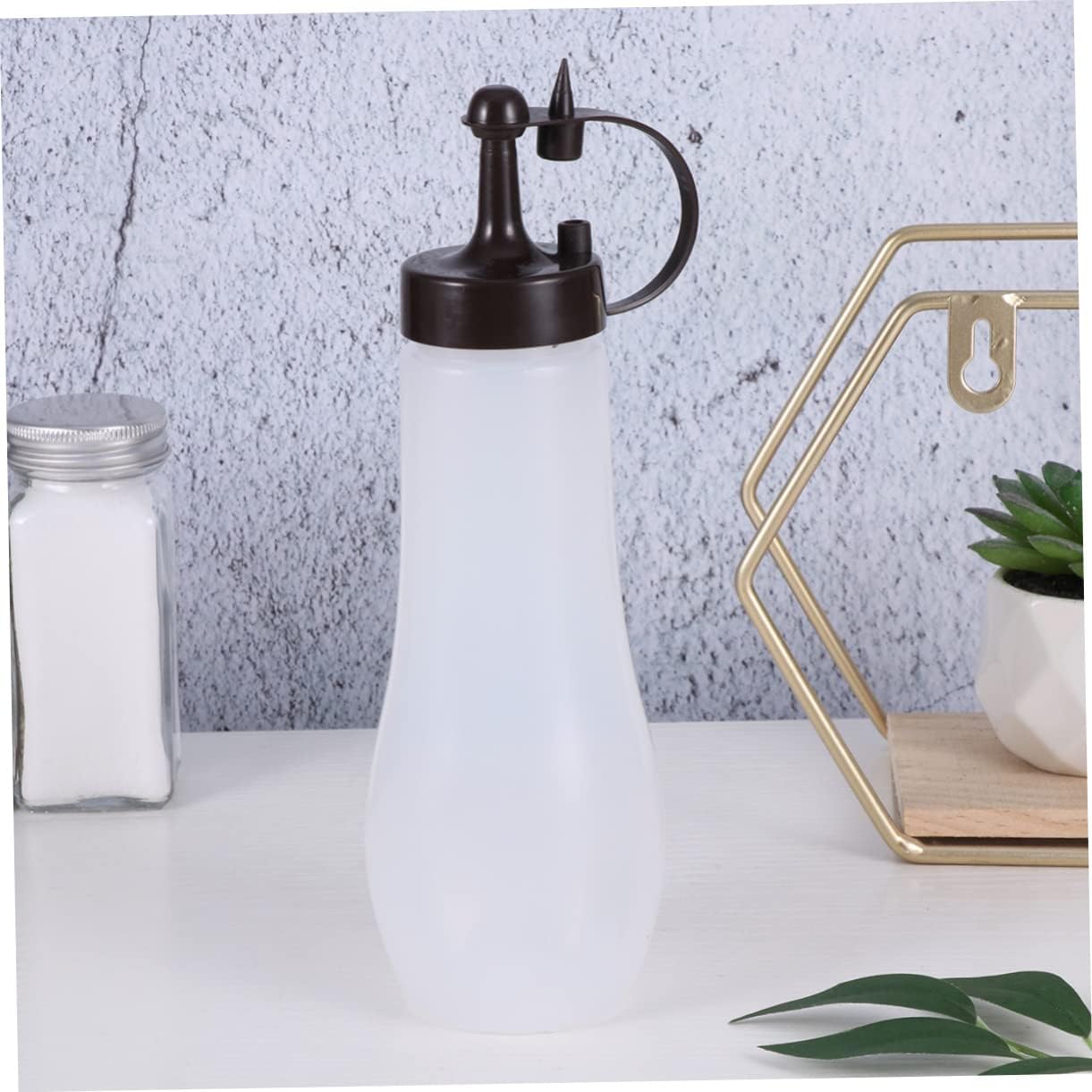 Cabilock Salad Dressing Bottle Set of 3 with Lids
