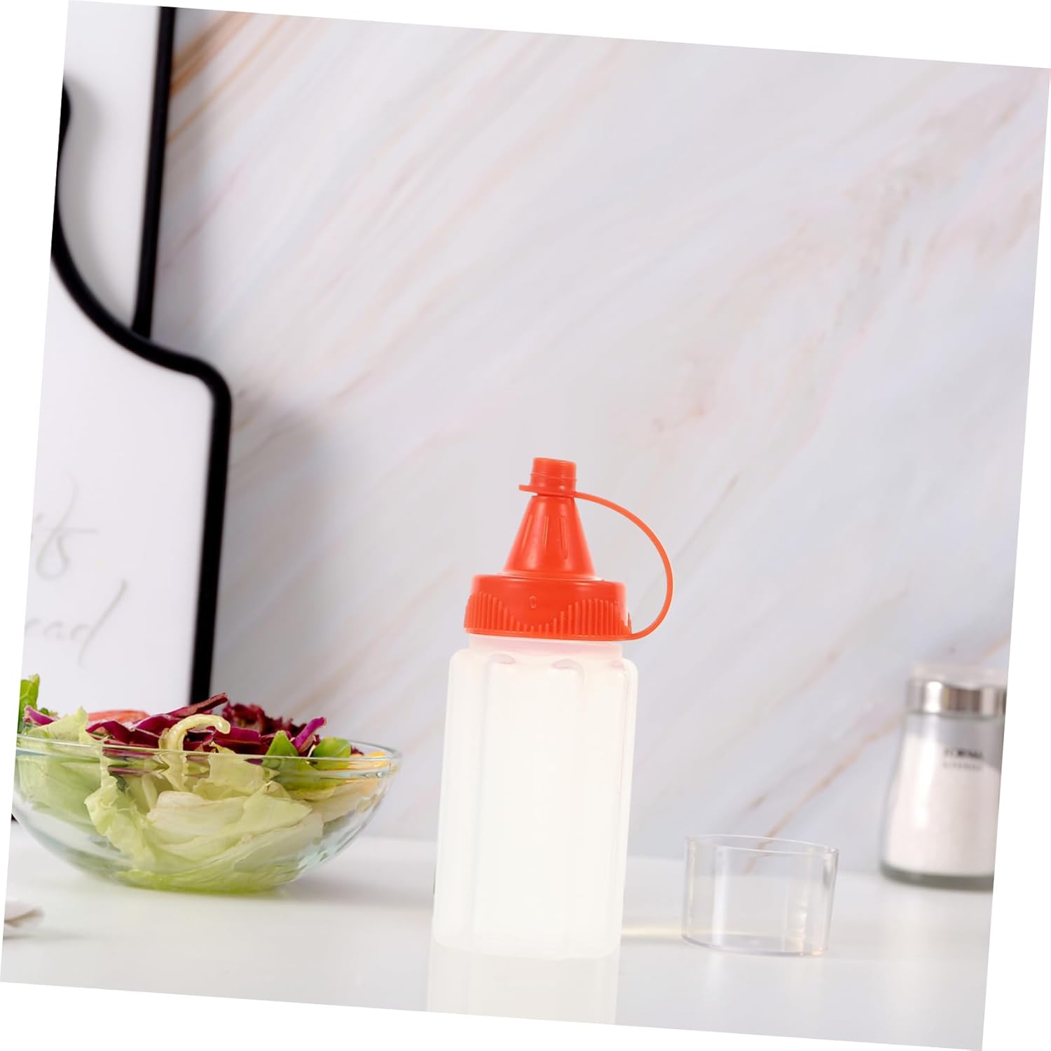 NAMOARLY Condiment Squeeze Bottles with Airtight Lids