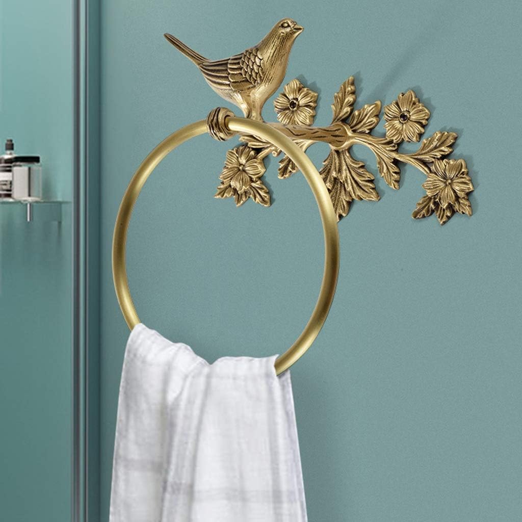 HCANte Wall Mounted Copper Bird Coat Rack