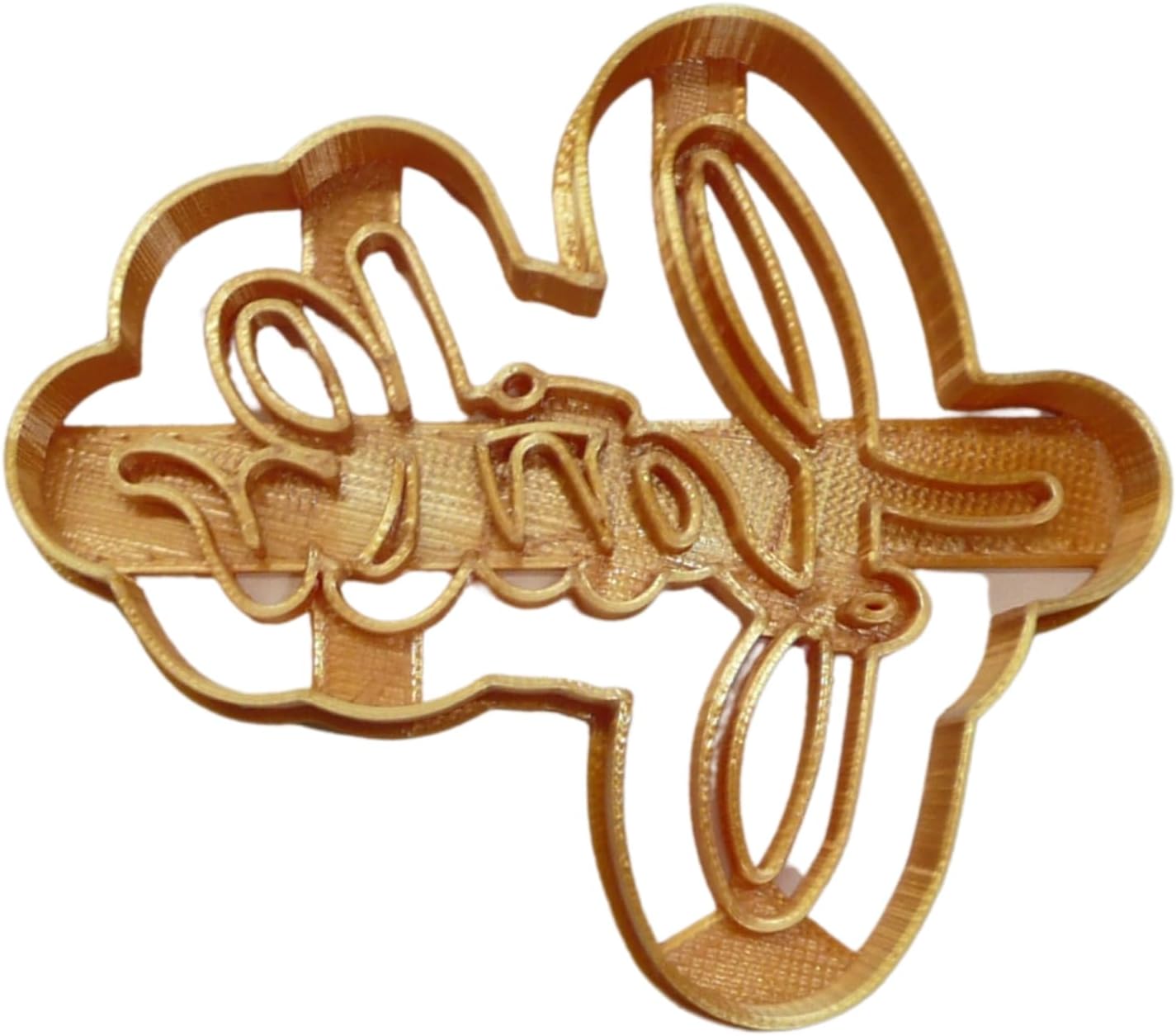 Faith Word Cursive Letters Cookie Cutter Made in USA