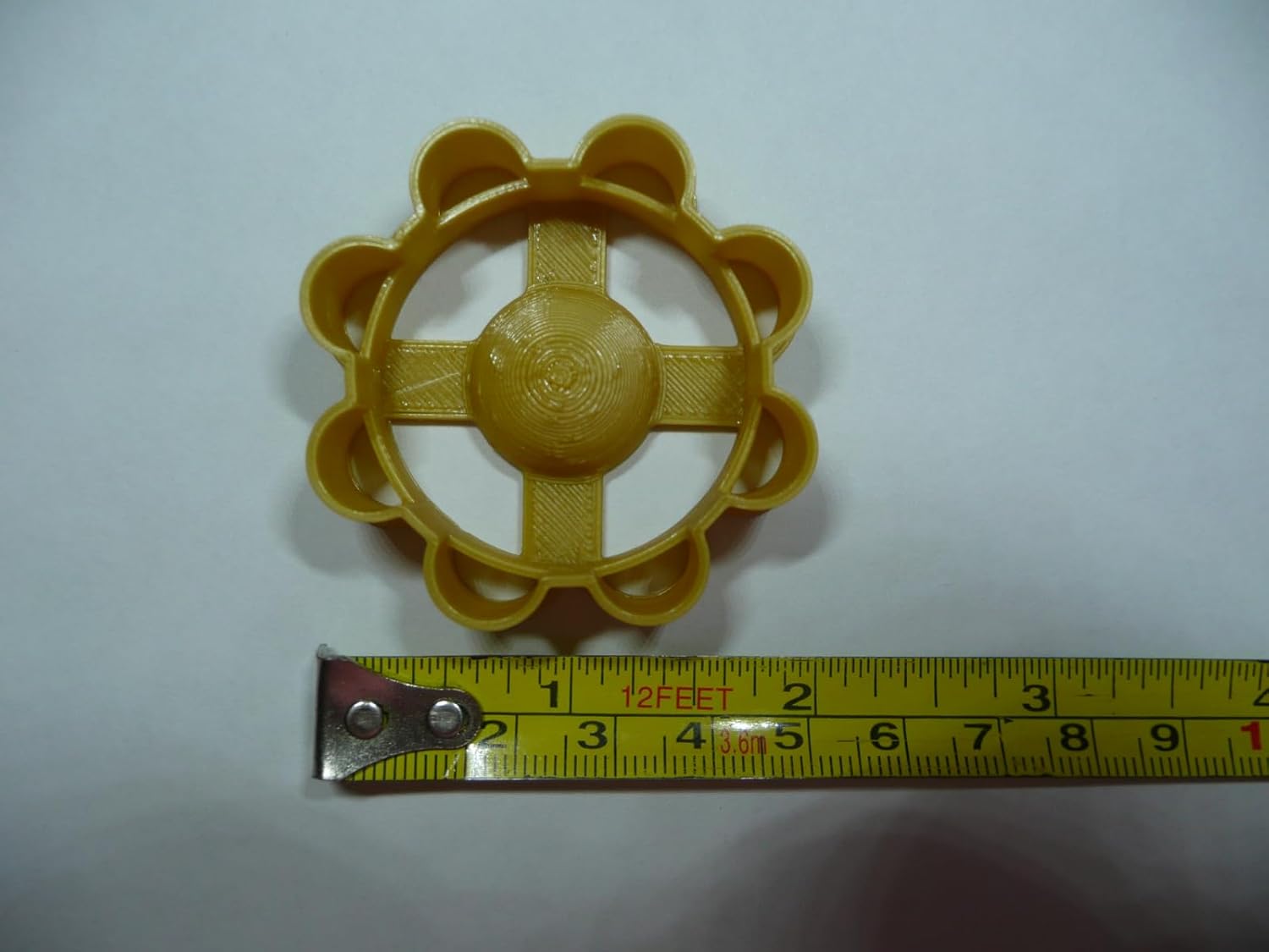 FLOWER THUMBPRINT TEA BAKING COOKIE CUTTER USA
