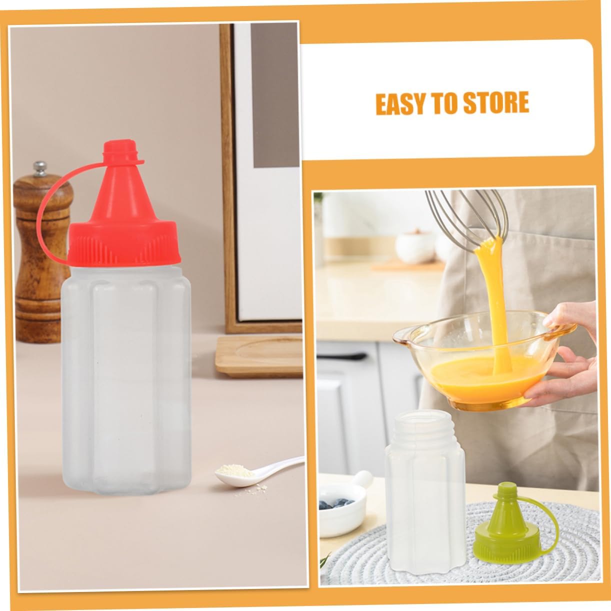 CIYODO Mini Condiment Bottles 16 Pack