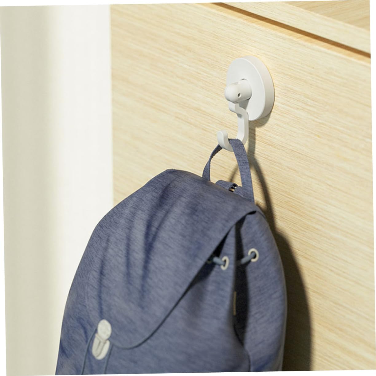 PRETYZOOM 3PCS Strong Adhesive Wall Hooks for Bathroom and Kitchen
