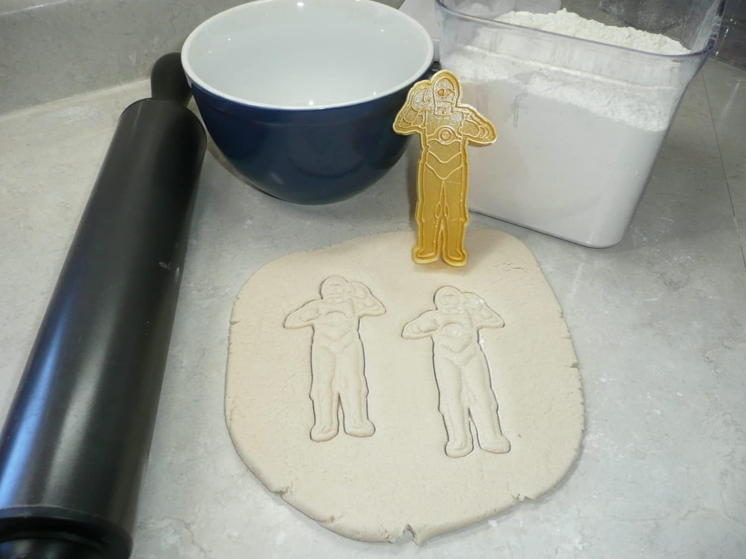 YNGLLC Inspired by C-3PO Cookie Cutter USA Made PR750