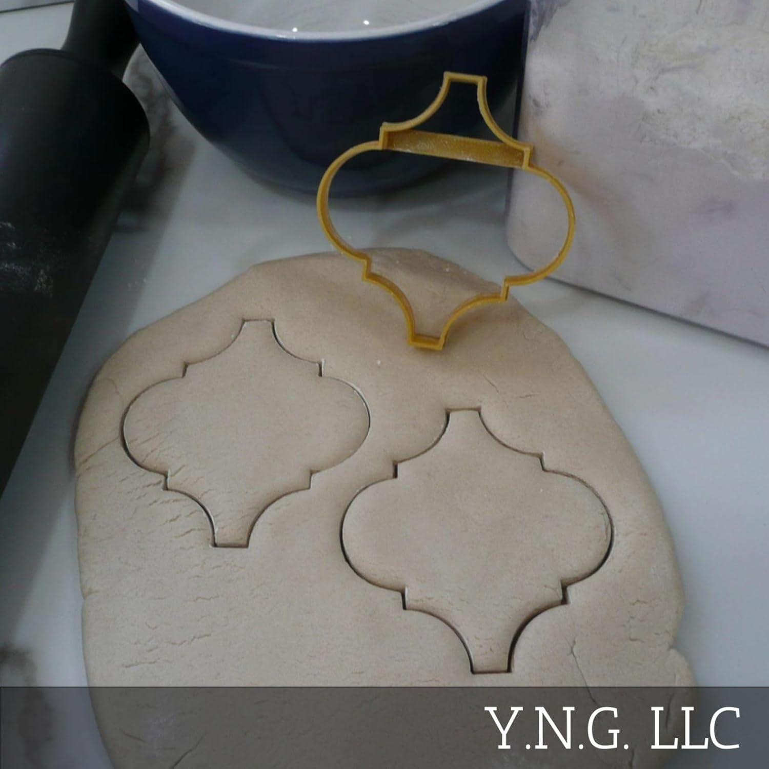 Arabesque Tile Frame Cookie Cutter Made in USA