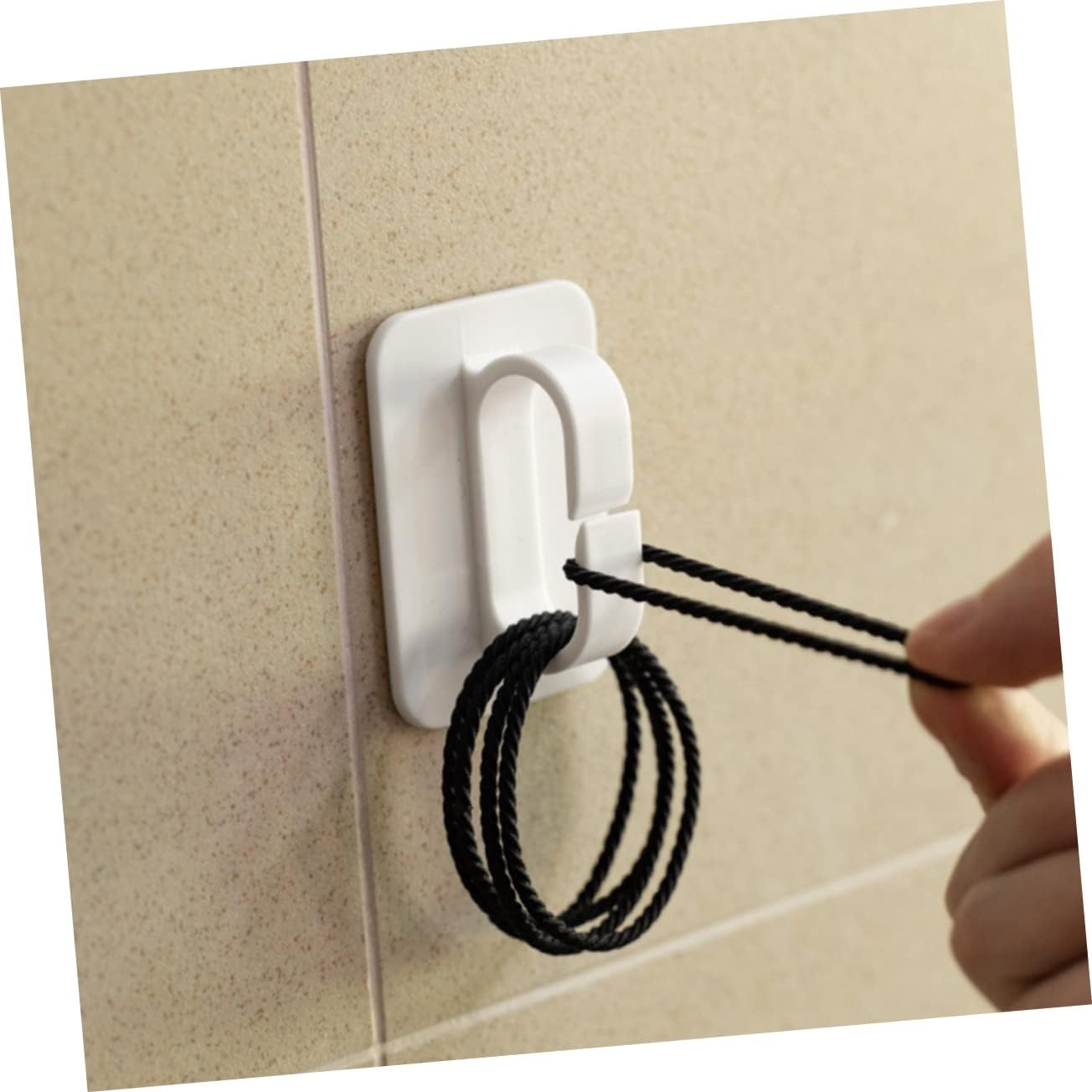 SOLUSTRE 6Pcs Heavy Duty Adhesive Wall Hooks