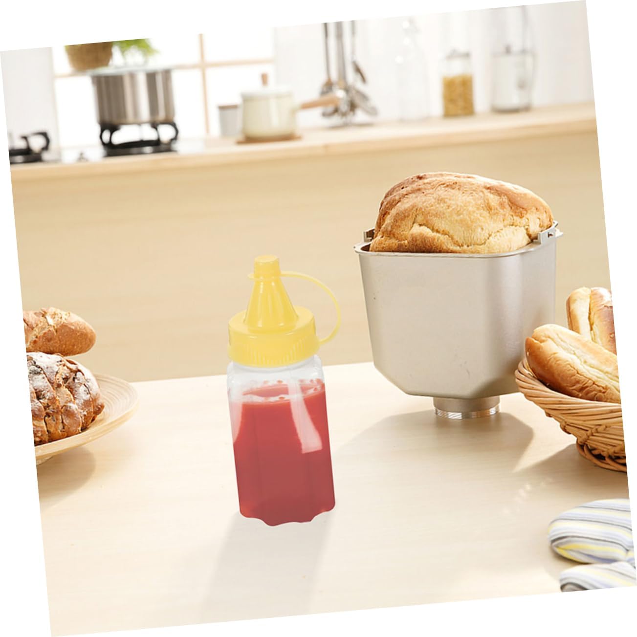 CIYODO Mini Condiment Bottles 16 Pack