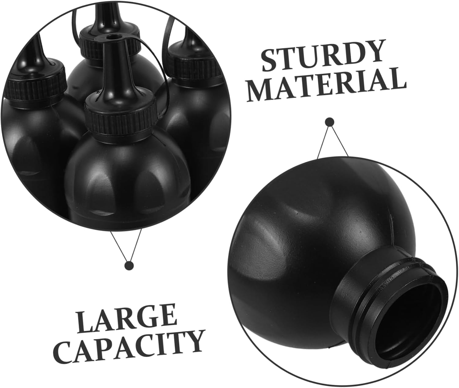 Hohopeti Mini Squeeze Bottles 4pcs for Kids and Sports