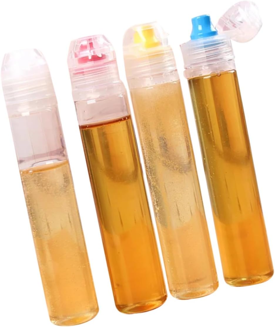 HOLIDYOYO 4PCS Storage Jars with Lids for Makeup and Food
