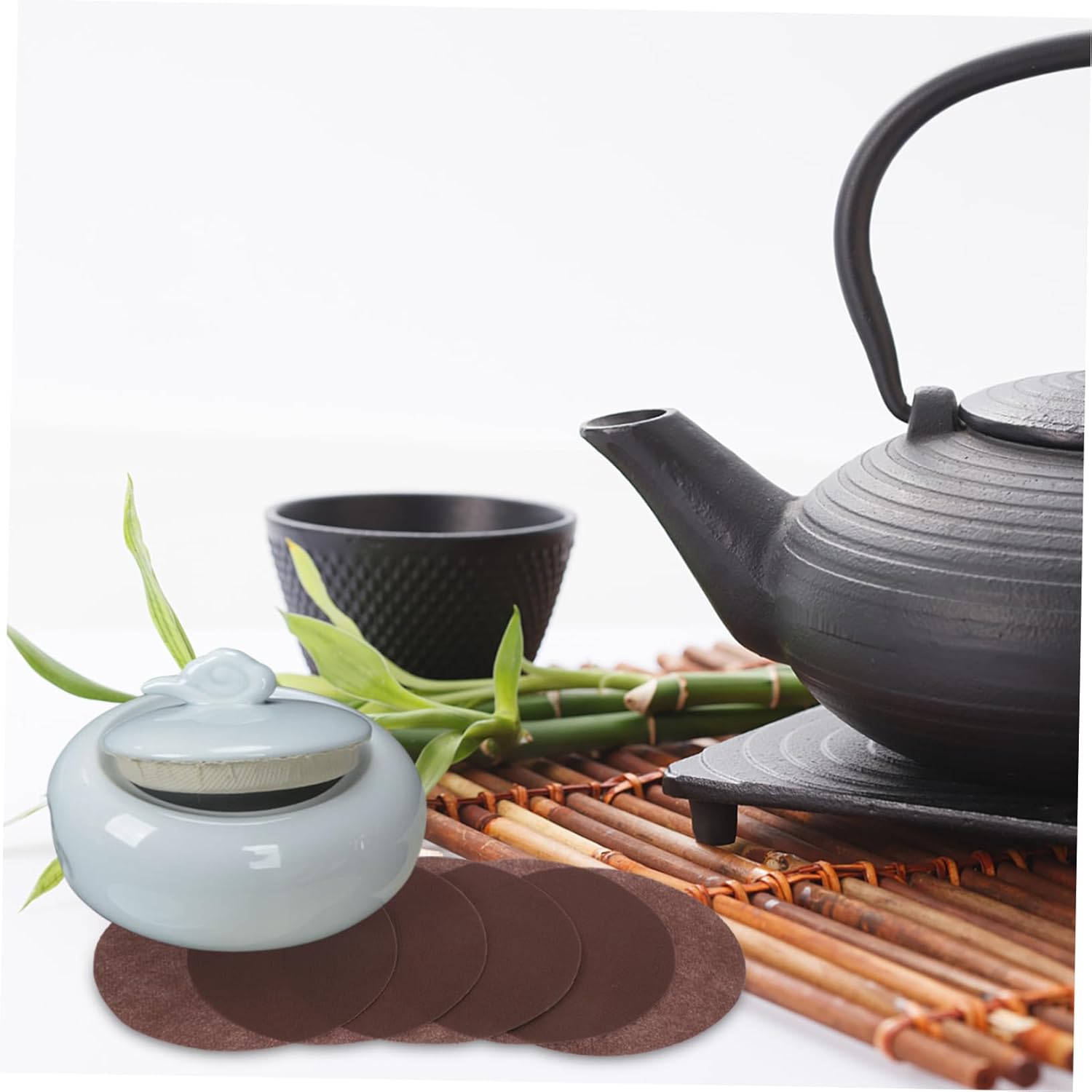 VOSAREA 2 Sets Glass Jar Lid Sealing Fabric
