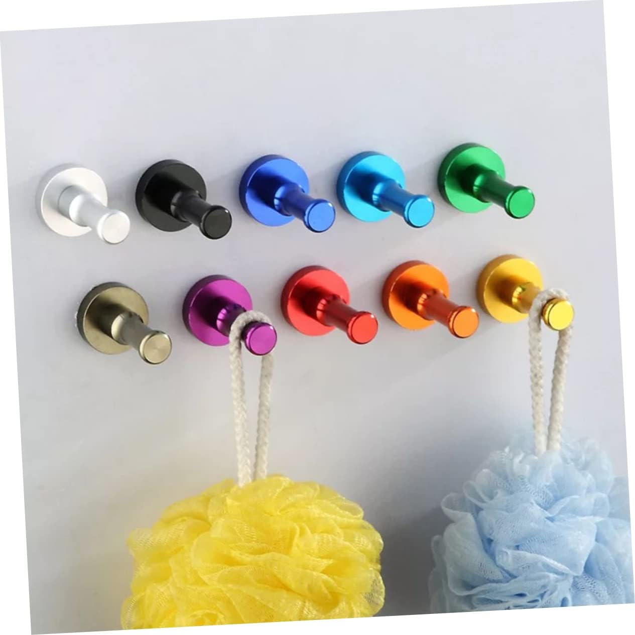 LABRIMP Door Hook Metal Wall Mount Hooks