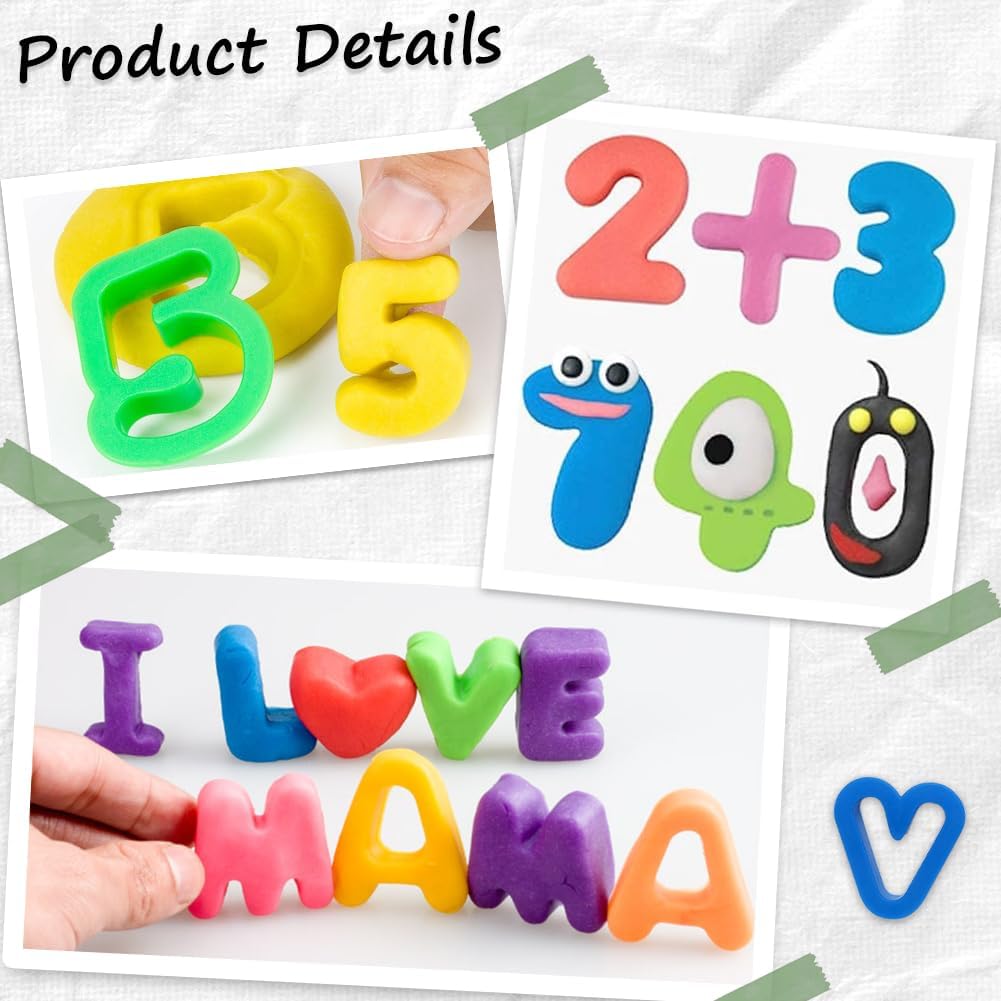 SUNNYCLUE 41Pcs Polymer Clay Cutters Set 1