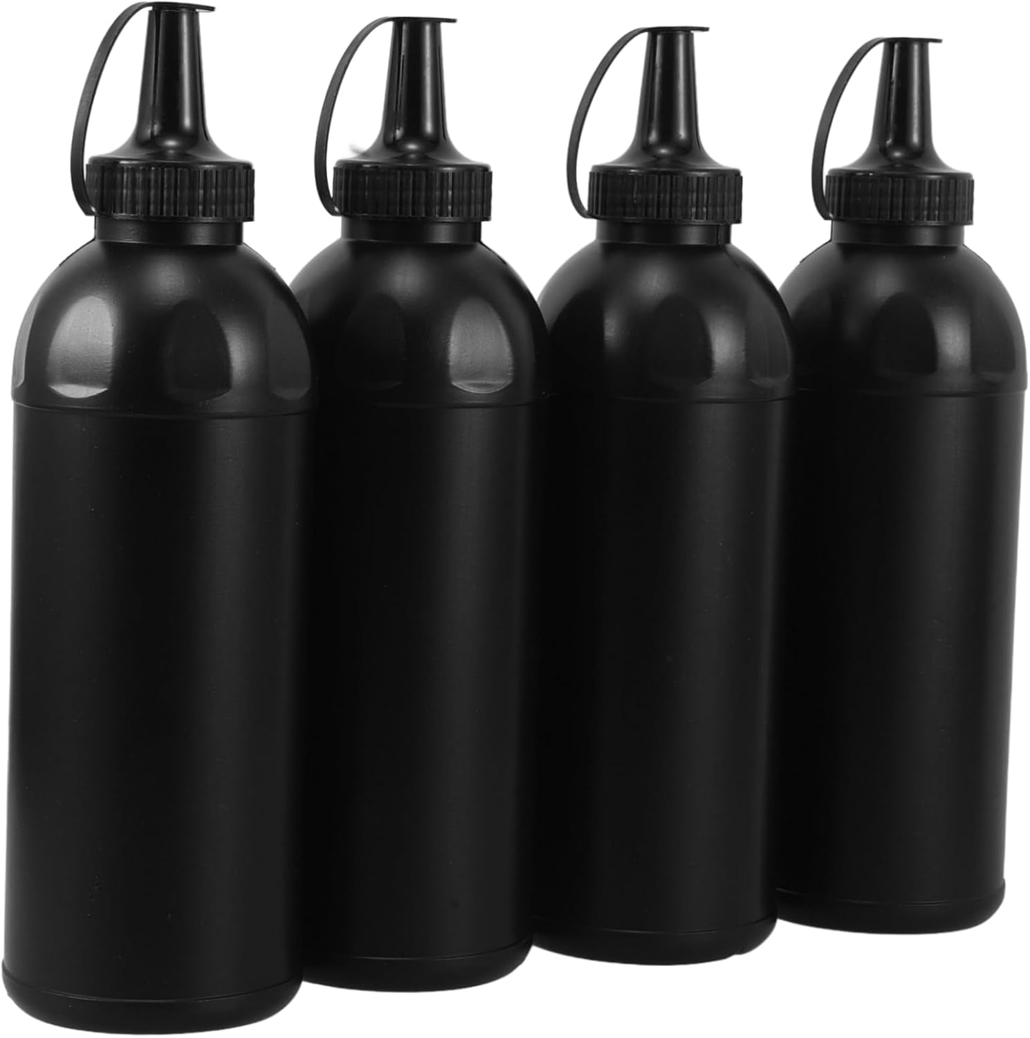 Abaodam 2pcs Set Plastic Squeeze Bottles for Water and Oil