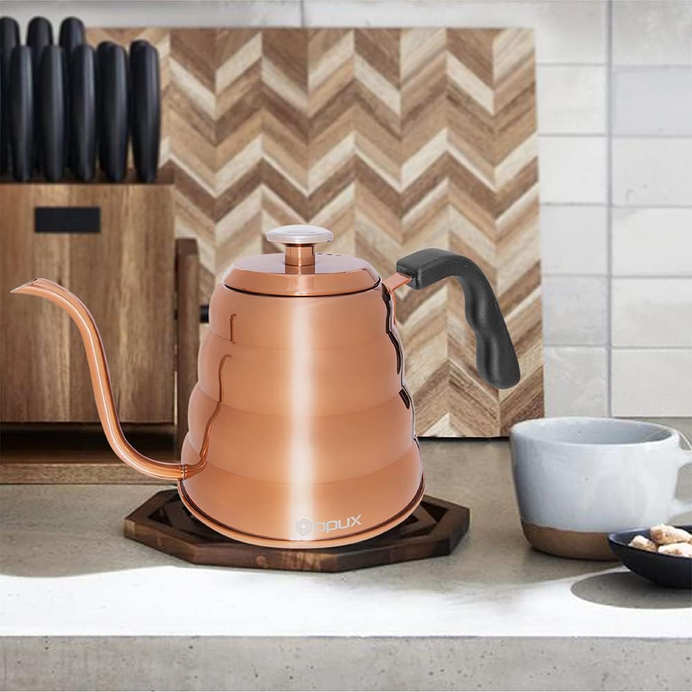 OPUX Pour Over Kettle with Gooseneck Thermometer