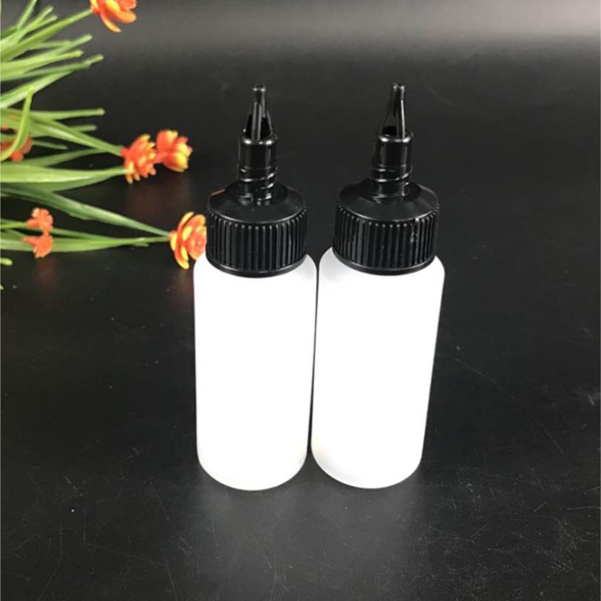KLEYE Squeeze Bottles Pack of 6 Condiment Dispensers