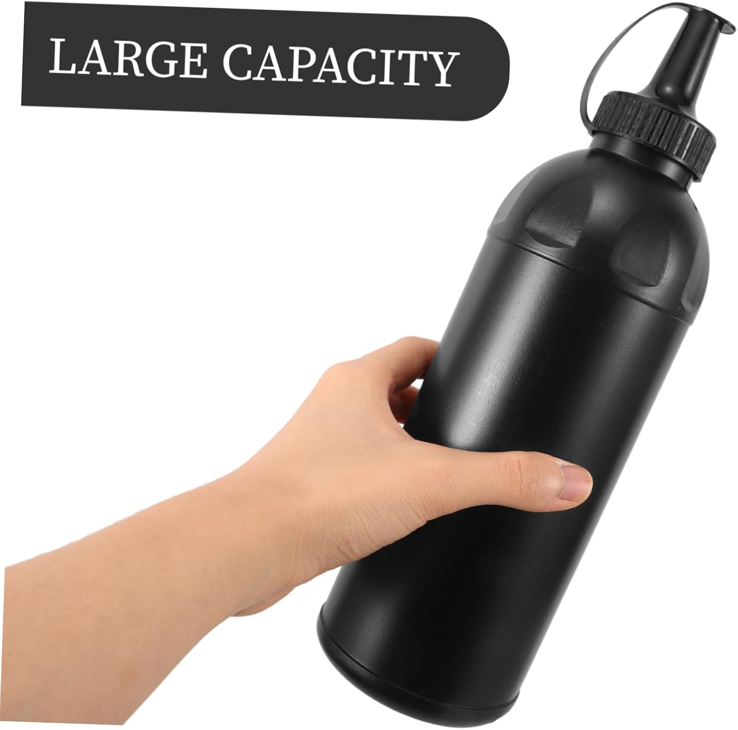 Totority 900ml Plastic Condiment Squeeze Bottles for Kids and Group Play