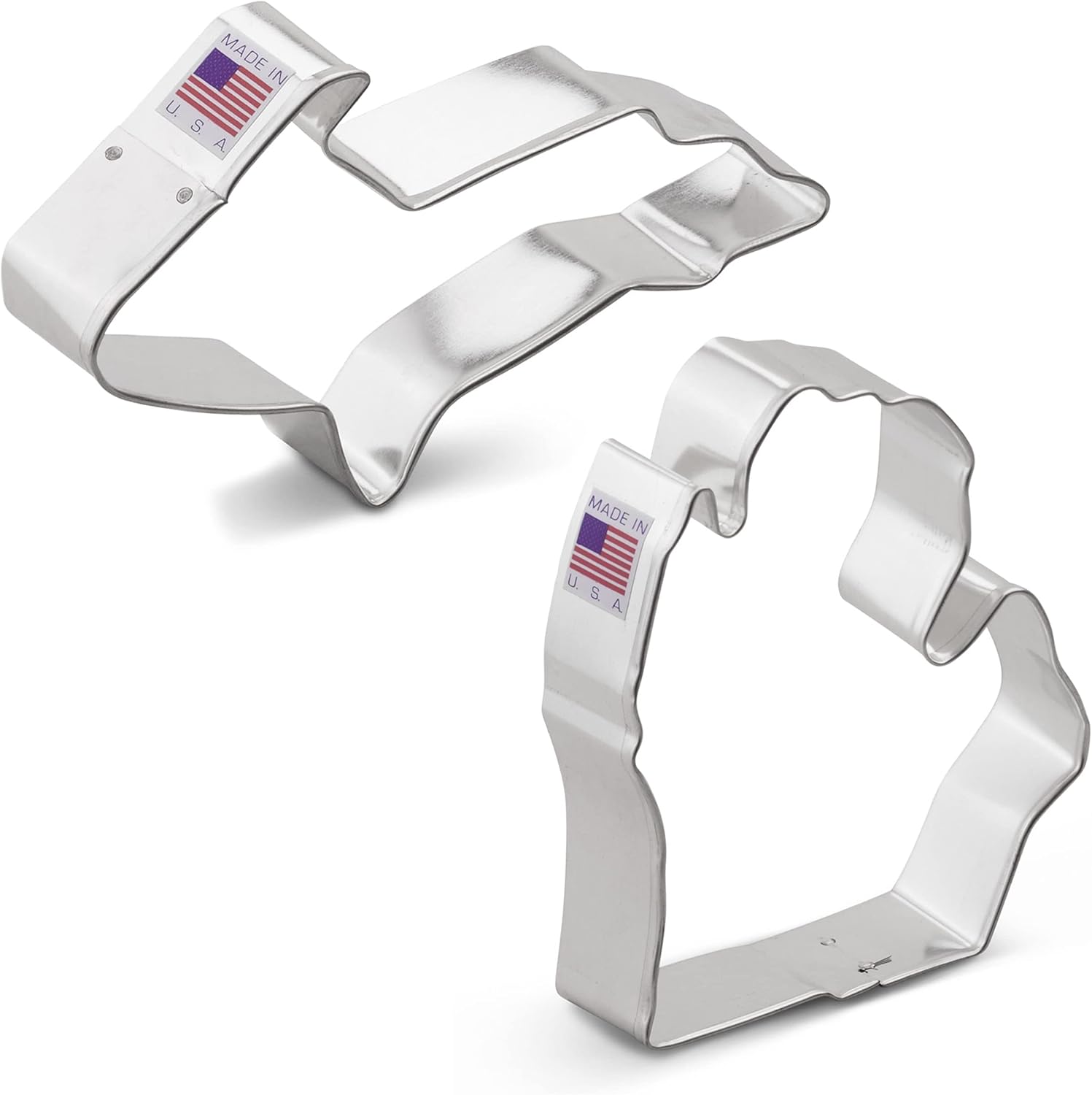 Ann Clark Upper Lower Michigan Cookie Cutters 2-Pc Set