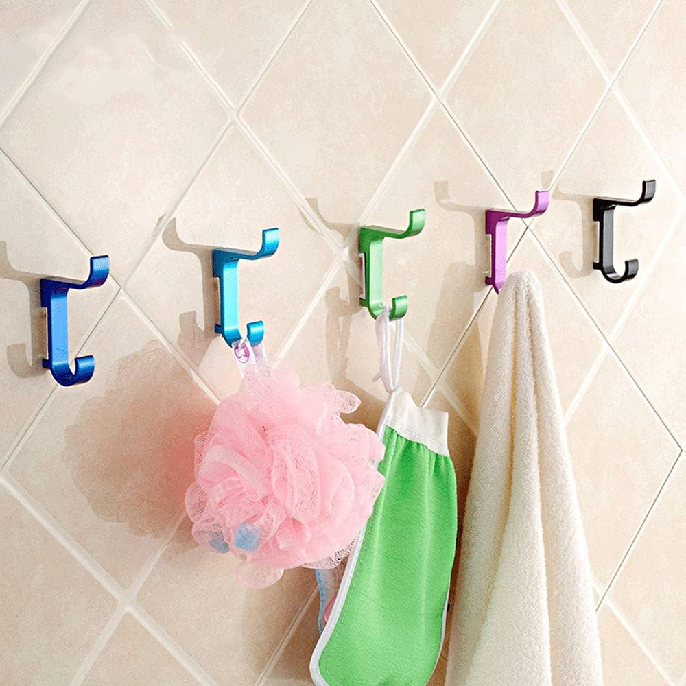 Modern Multicolor Kids Coat Hangers Set of 10