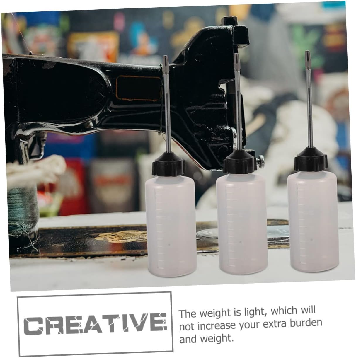 HOLIDYOYO 5-Piece Sewing Machine Oil Dispenser Set