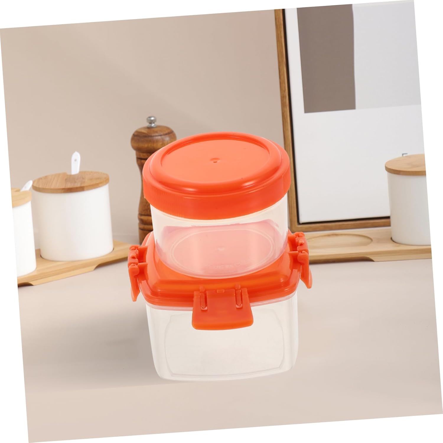 CRILSTYLEO Squeeze Sauce Bottles Set for Fresh Storage