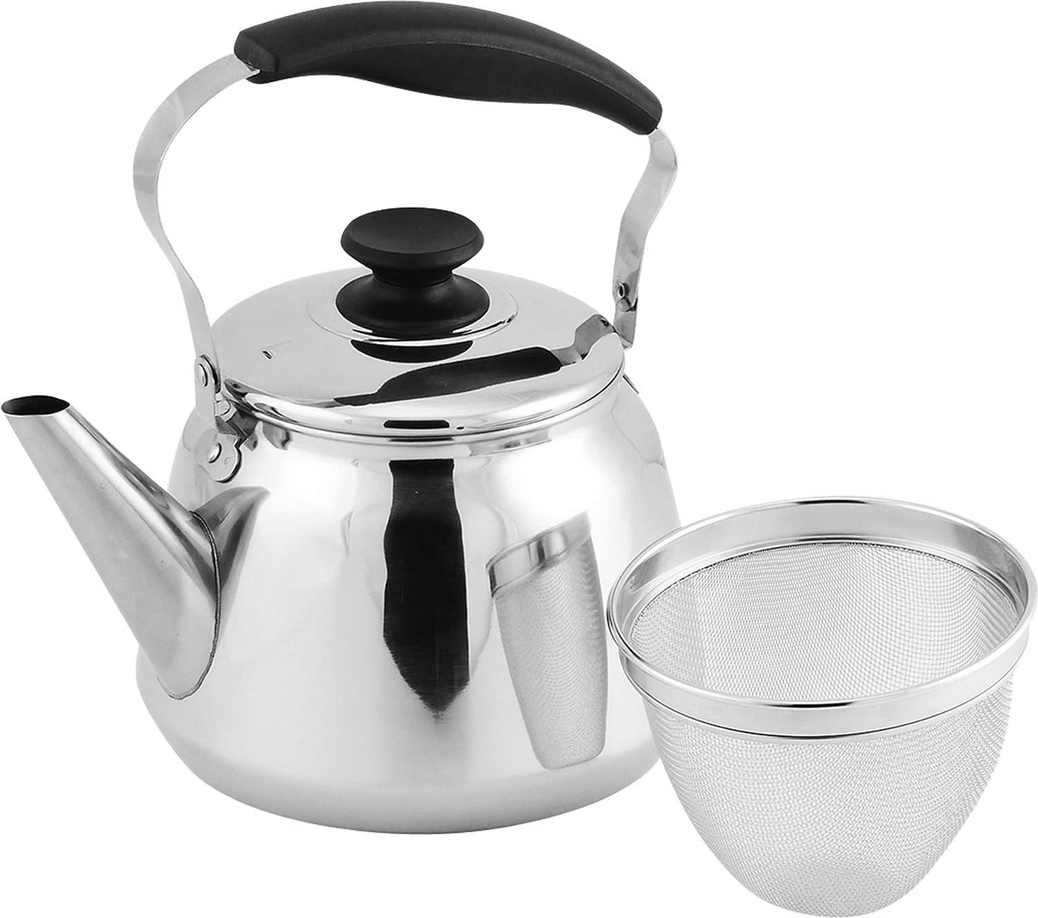Pearl Metal HB-5647 Wide Mouth Kettle 13 Gal