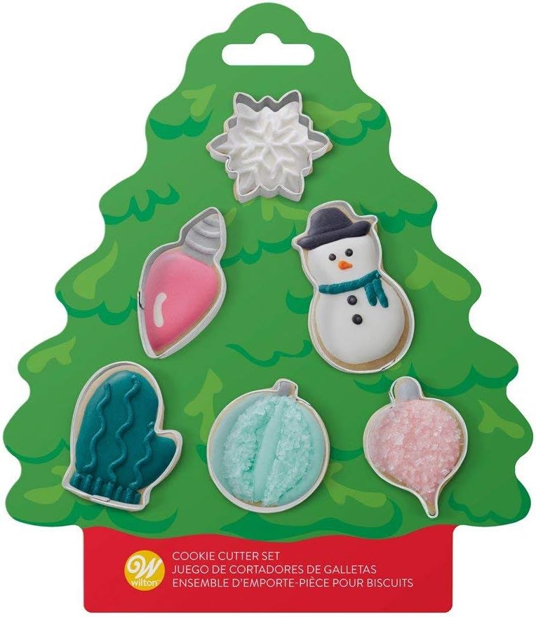 Wilton Tree Mini Cookie Cutter Set 6 Pieces