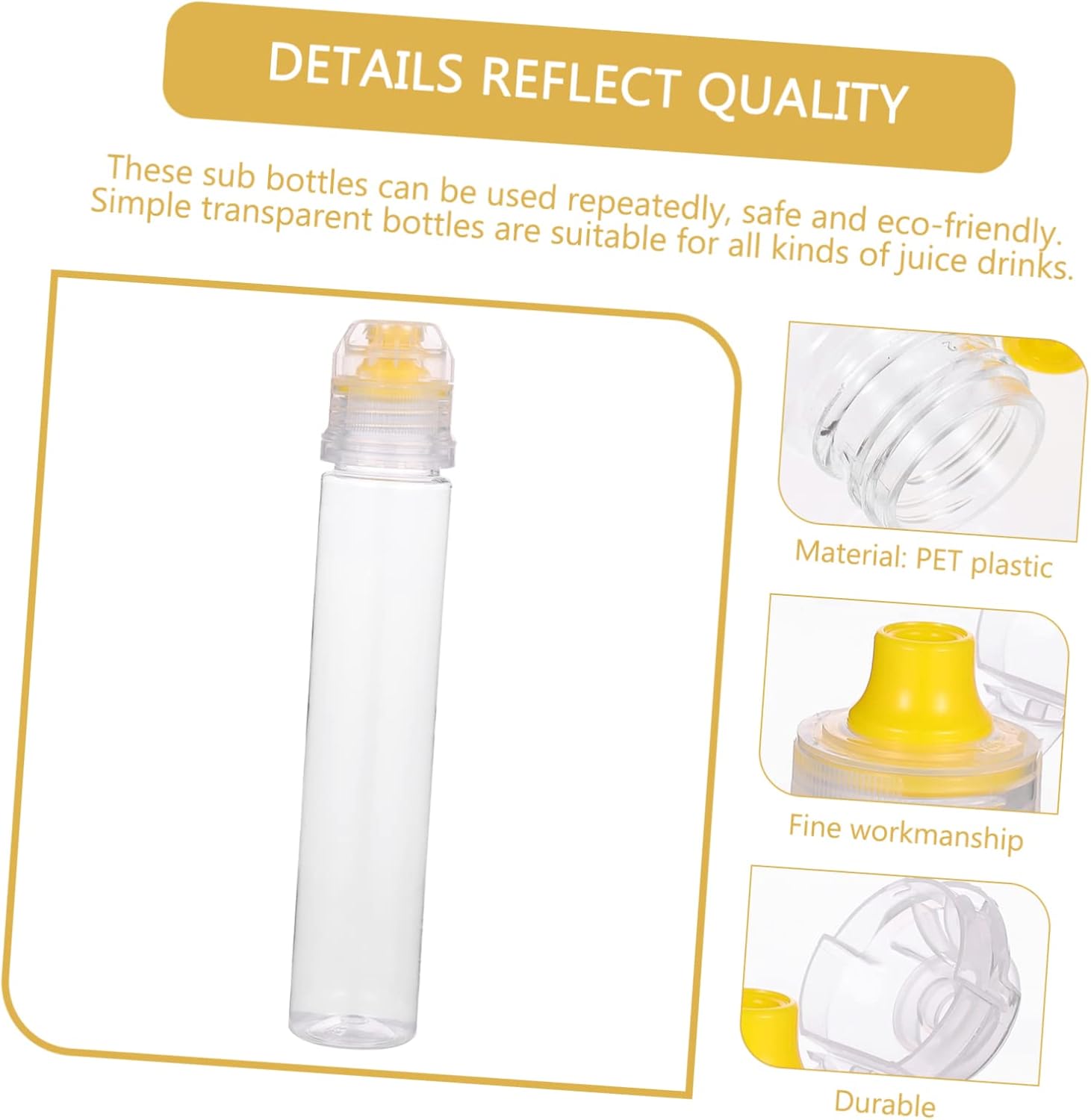 10 Pcs Reusable Squeeze Bottles for Condiments and Sauces