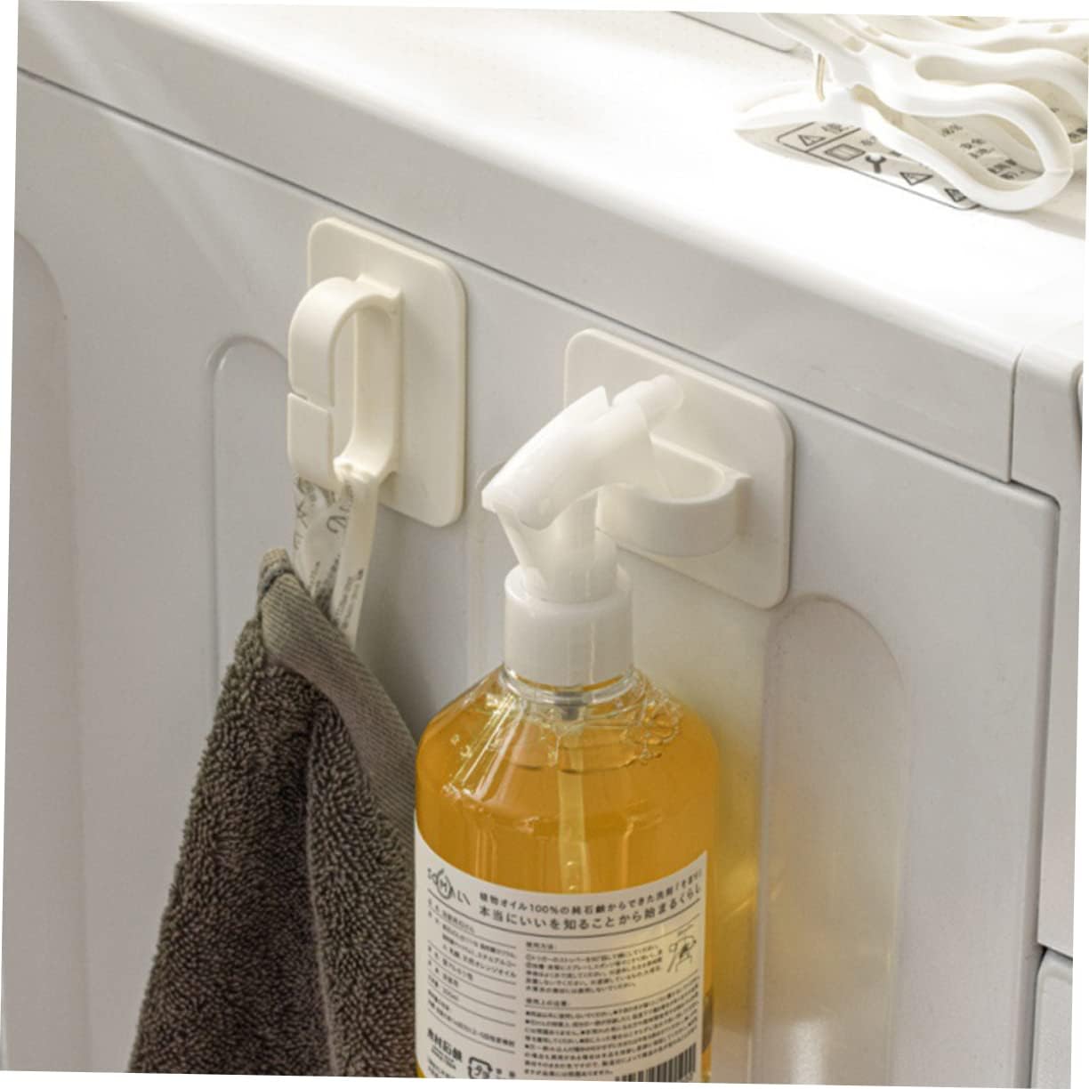 SOLUSTRE 6Pcs Heavy Duty Adhesive Wall Hooks