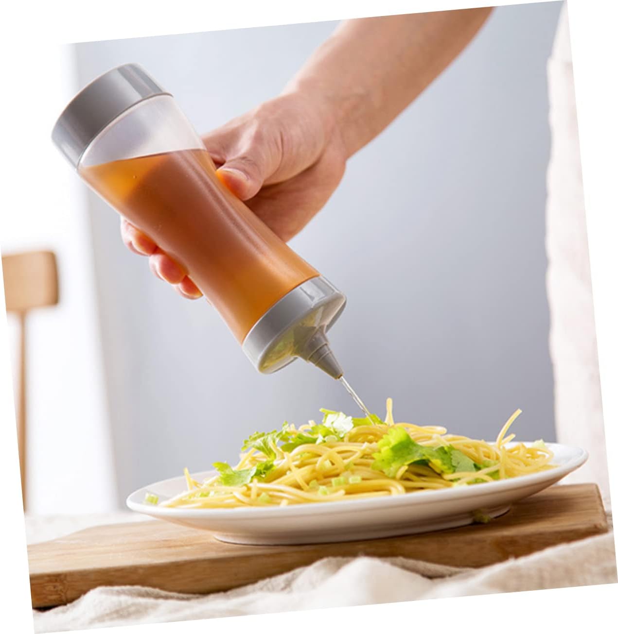 Collbath Ketchup Squeeze Bottle with Removable Head