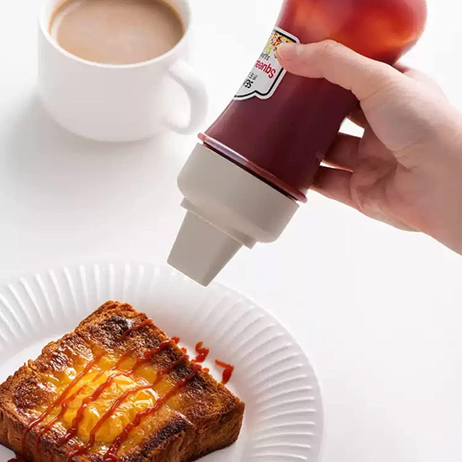 ANSAIR Ketchup Squeeze Bottle with Scale 12 OZ