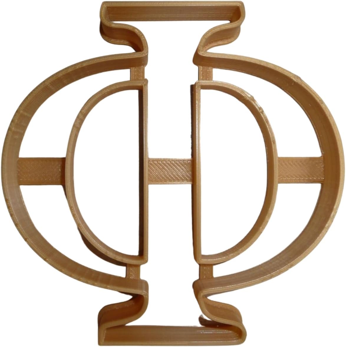PHI GREEK LETTER COOKIE CUTTER MADE IN USA