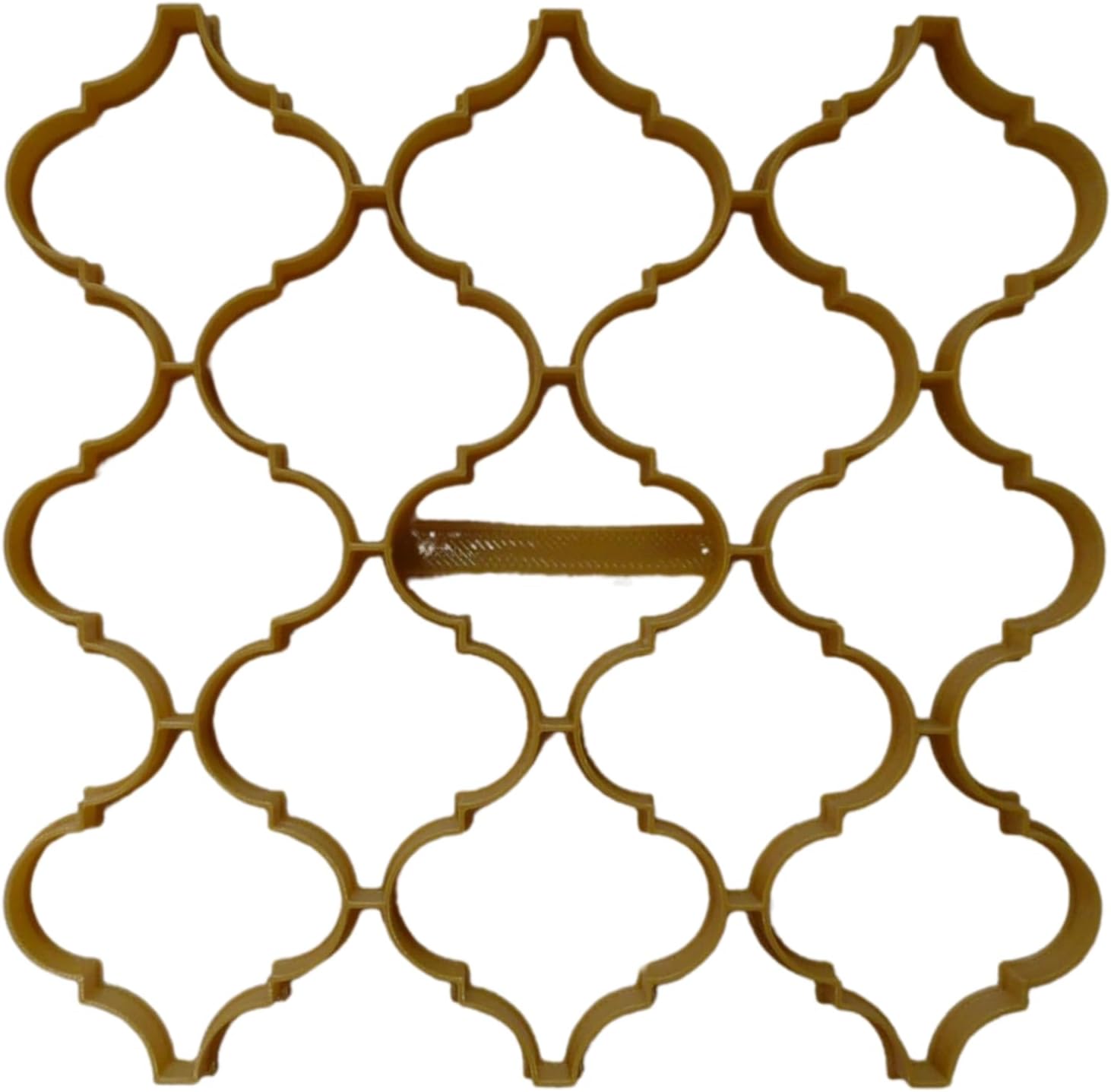 Arabesque Tile Cookie Cutters 225 Inch x 13 Made in USA