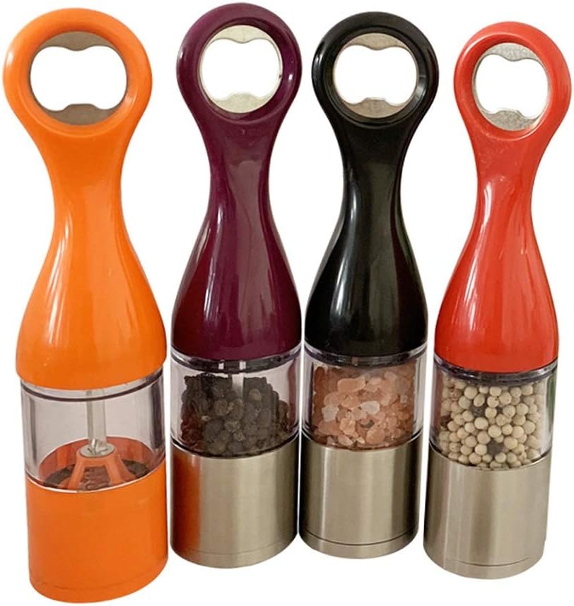 Stainless Steel Salt Pepper Grinder Set