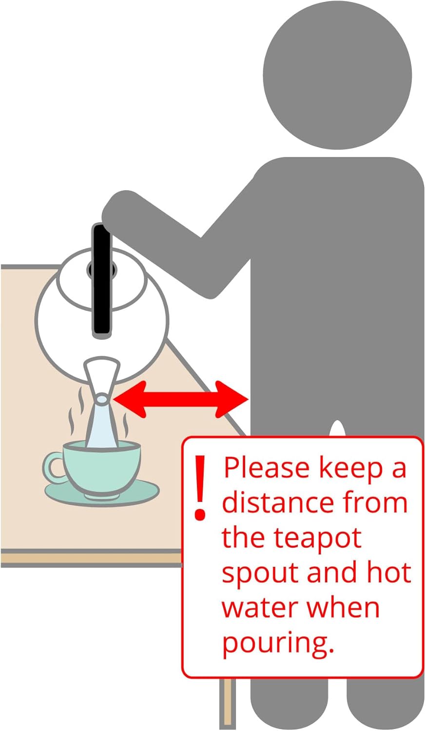 Supreme Housewares Cow Whistling Tea Kettle 23 Quart