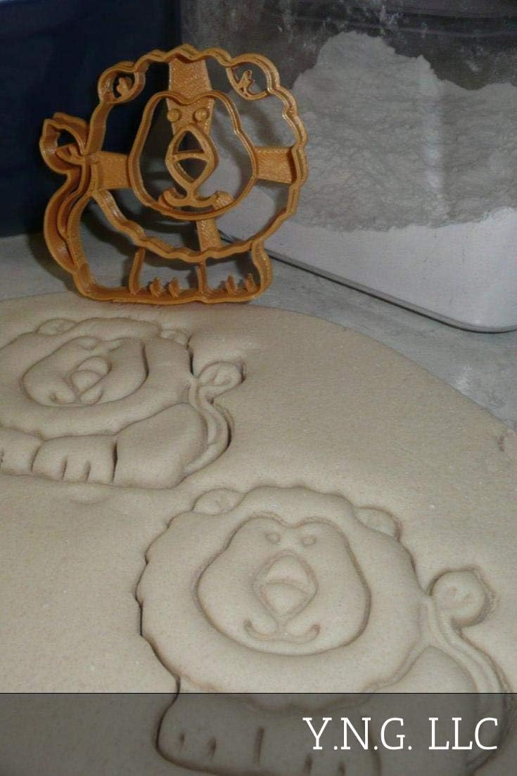 Lion Cookie Cutter Made in USA for Baking and Play