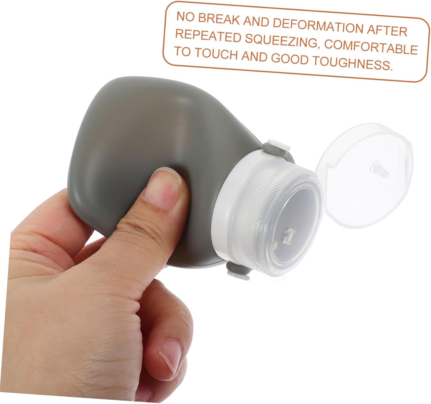 CIYODO 4 Pack Leakproof Silicone Sauce Squeeze Bottles 1