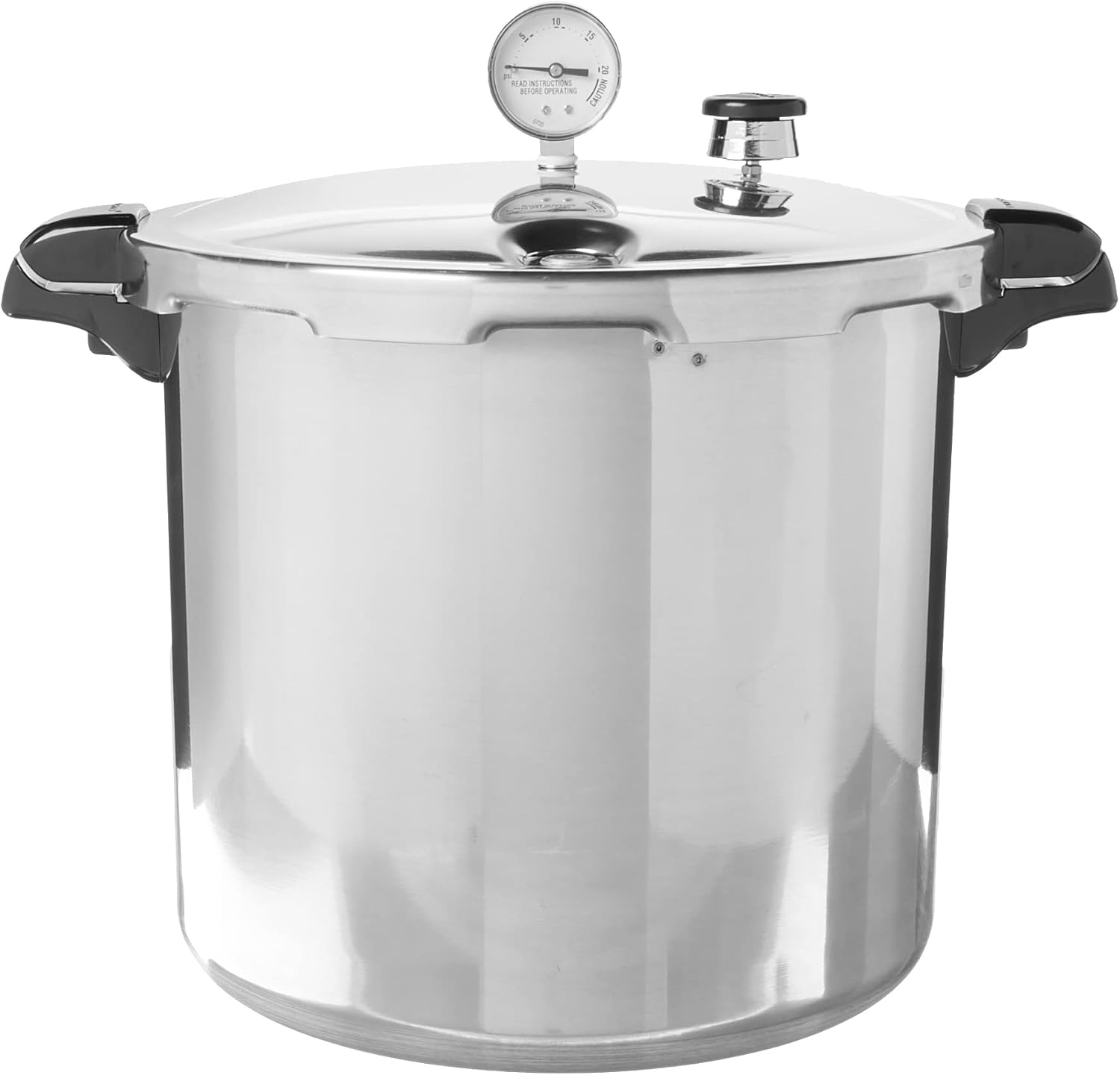 Presto 23-Quart Induction Compatible Pressure Canner Silver