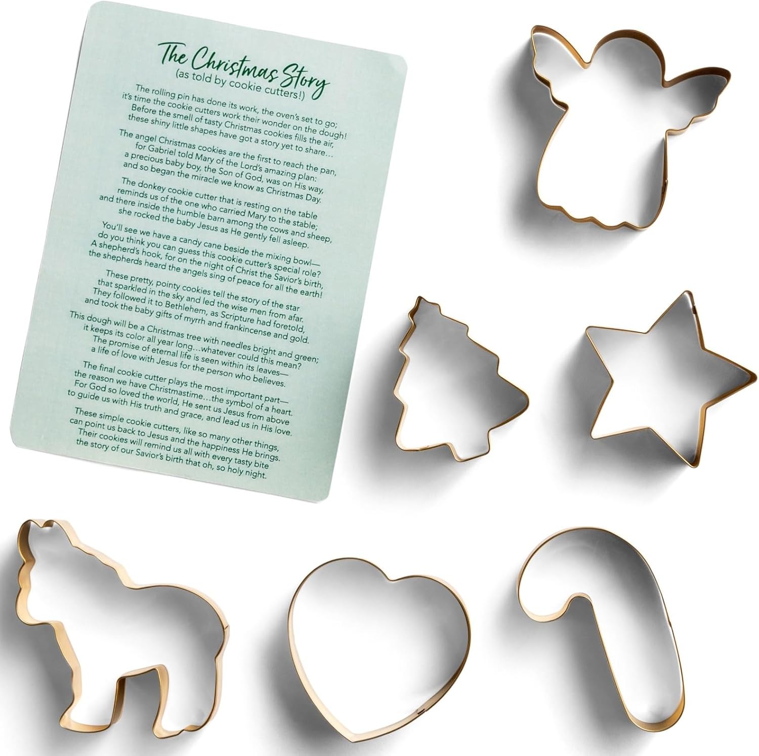 DaySpring Christmas Cookie Cutter Set with Story